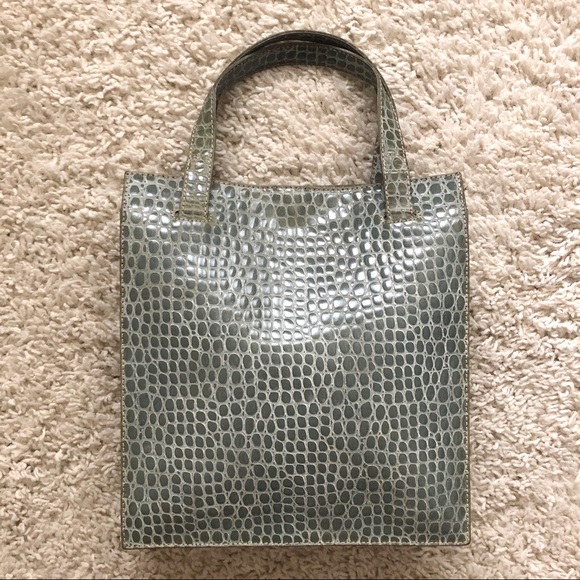 Vintage 70’s Mario Valentino Croc Hand Bag - Picture 10 of 16